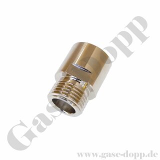 Adapter CGA-320 AG x TR21x4 IG - CO2 Adapter - Sodastream Flaschen Gewinde