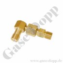 Winkel 90° G 1/4" LH AG x G 1/4" LH AG -...