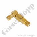 Winkel 90° G 1/4" LH AG x G 1/4" LH AG -...