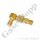 Winkel 90° G 1/4" LH AG x G 1/4" LH AG - 60° konisch dichtend - mehrteilig gedichtet - Messing