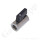 Kugelhahn - G 1/4" IG x G 1/4" IG - Dreh-Griff schwarz - Mini-Kugelhahn für inerte Gase / Druckluft - -10°C bis 70°C (kurzfr. 90°C - DN8 - PN10 bar - Messing vernickelt