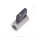 Kugelhahn - G 3/8" IG x G 3/8" IG - Dreh-Griff schwarz - Mini-Kugelhahn für inerte Gase / Druckluft - -10°C bis 70°C (kurzfr. 90°C - DN8 - PN10 bar - Messing vernickelt