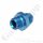 Doppelnippel M8x1 AG x 7/16"-20 UNF AG - Adapter Dash 4AN male - 200 bar - Aluminium 7075-T6 - KRONTEC  919-8x1-04D