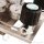 Batteriedruckminderer Entspannungsstation Druckregelstation - halbautomatische Umschaltung - 300 bar - bis 10 bar regelbar - 2-stufig - 2 Eingänge M14x1,5 AG - Ausgang 1/4" NPT - mit Induktivmanometer + Eigengasspülung - Messing verchromt 6.0 - GCE Druva