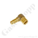 Winkelstück M10x1 AG x G 1/4" AG (Entnahme...