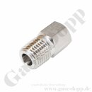 Reduzierung 1/2" NPT AG x G 3/8" IG - 310 bar - Stahl