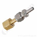 Adapter G 3/8" LH IG ÜM x RST 6 mm Rohrstutzen...