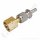 Adapter G 3/8" LH IG ÜM x RST 6 mm Rohrstutzen - mehrteilig gedichtet - Edelstahl / Messing - nicht mehr lieferbar