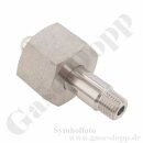 Flaschenanschluss Nevoc 29 ISO 5145 x 1/4" NPT AG -...