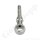 Ringnippel für G 1/8" AG Hohlschraube Ø 10 mm x 6 mm Schlauchtülle - Pressnippel DN6 - 280 bar - Stahl