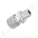 Einschraubverschraubung - RVS 10 mm x G 1/4" AG - L10 Schneidring 10 mm Rohrverschraubung - Dichtkante - 315 bar - Edelstahl