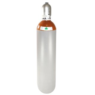 Helium 4.6 20 Liter 200 Bar Eigentumsflasche / Kaufflasche gefüllt + neu - TÜV min. bis 2028 (Stand 2020)