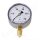 Manometer 0 - 40 mbar - Ø 63 mm - Kapselfedermanometer KL 1.6 - Edelstahl - Anschluss G 1/4" unten