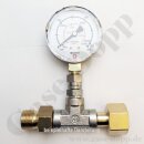 Prüfmanometer 0 - 50 bar - Adapter W21,8x1/14"...