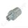 Doppelnippel G 1/4" AG x R 1/2" AG konisch - 1/4"-19 BSPP x 1/2"-14 BSPT - DIN 8542 auf DIN EN 10226 (R = konisches Gewinde BSPT) - 400 bar - Edelstahl