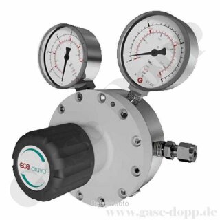 Leitungsdruckminderer bis 1300 mbar regelbar - Eingang max. 40 bar Rechts - 1-stufig - IN / OUT 6 mm KRV - 6 Port - EPDM - Edelstahl 6.0 - GCE Druva LSBPVSJ