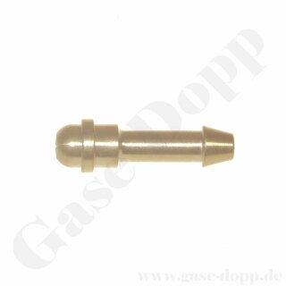 Schlauchtülle 9/16" UNF - Tüllen AD Ø 8 mm - Empfehlung für Schlauch ID Ø - 6 mm - Länge 38 mm - Messing