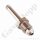 Flaschenanschluss BS341 No.3 - G 5/8" AG x 1/4" NPT AG - 250 bar - Interte Gase - Messing verchromt 6.0