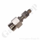 Adapter Sauerstoff - G 3/4" AG x 1/8" RVS -DIN...