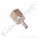 Rohrstutzen RST 1/4" x 1/2" NPT IG - NPT Innengewinde auf Rohrstutzen - Edelstahl