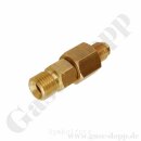 Doppelnippel G 1/4" LH AG x 5/8"-18 UNF AG -...