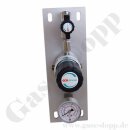 Entnahmedruckminderer - 50 bar / bis 2 bar regelbar - IN / OUT 1/4" NPT IG - Messing verchromt 6.0 - GCE DRUVA PPLH0FT