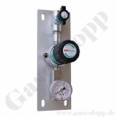 Entnahmedruckminderer - 50 bar / bis 2 bar regelbar - IN / OUT 1/4" NPT IG - Messing verchromt 6.0 - GCE DRUVA PPLH0FT