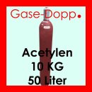 Acetylen 50 Liter Füllung in Eigentumsflasche  -...