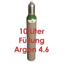 Argon 4.6  - 10 Liter Füllung für...