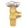Argon Flaschenventil 300 bar großkonisch 25E - Anschluss W30x2 AG - DIN 477-5 Nr.54 - Messing