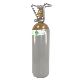 Ballongas Helium 2.0 - 2,7 Liter Eigentums - Flasche gefüllt + neu - Importflasche - TÜV bis 2031 (Stand 2021)